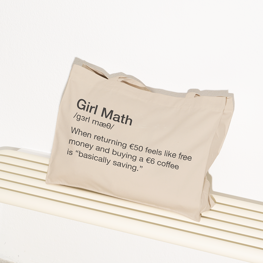 Shopping bag - Girl Math