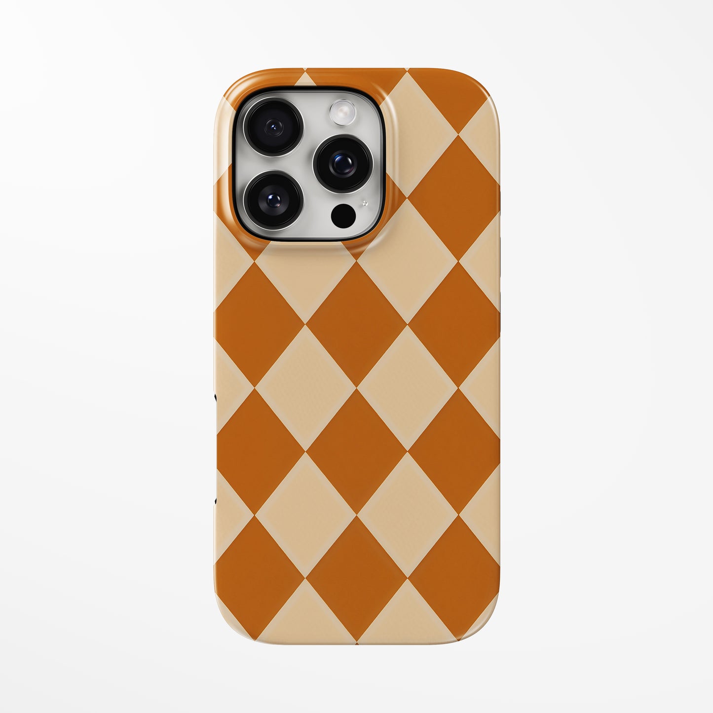 Caramel Check MagSafe iPhone dėklas iš blabla.lt