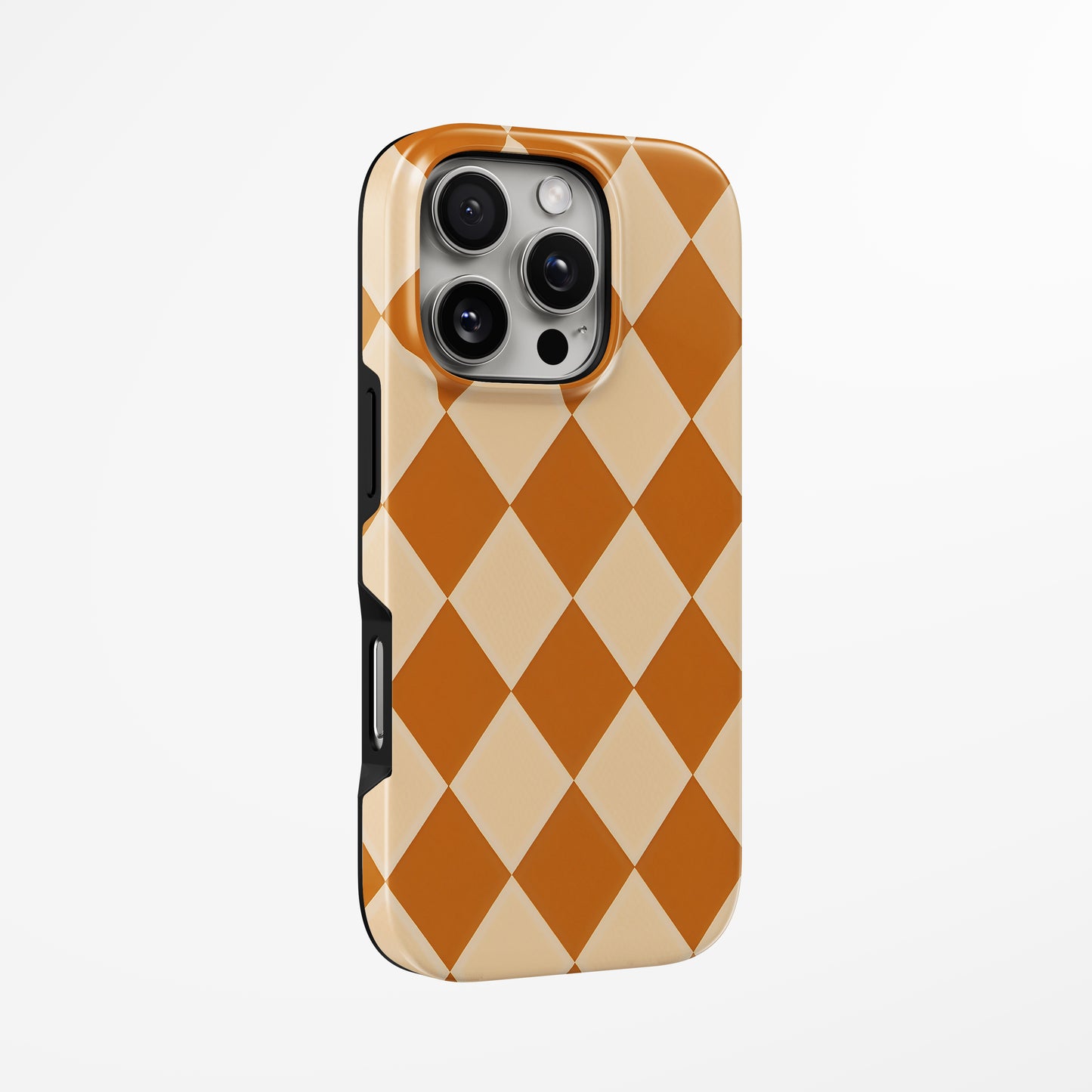 Caramel Check MagSafe iPhone dėklas iš blabla.lt