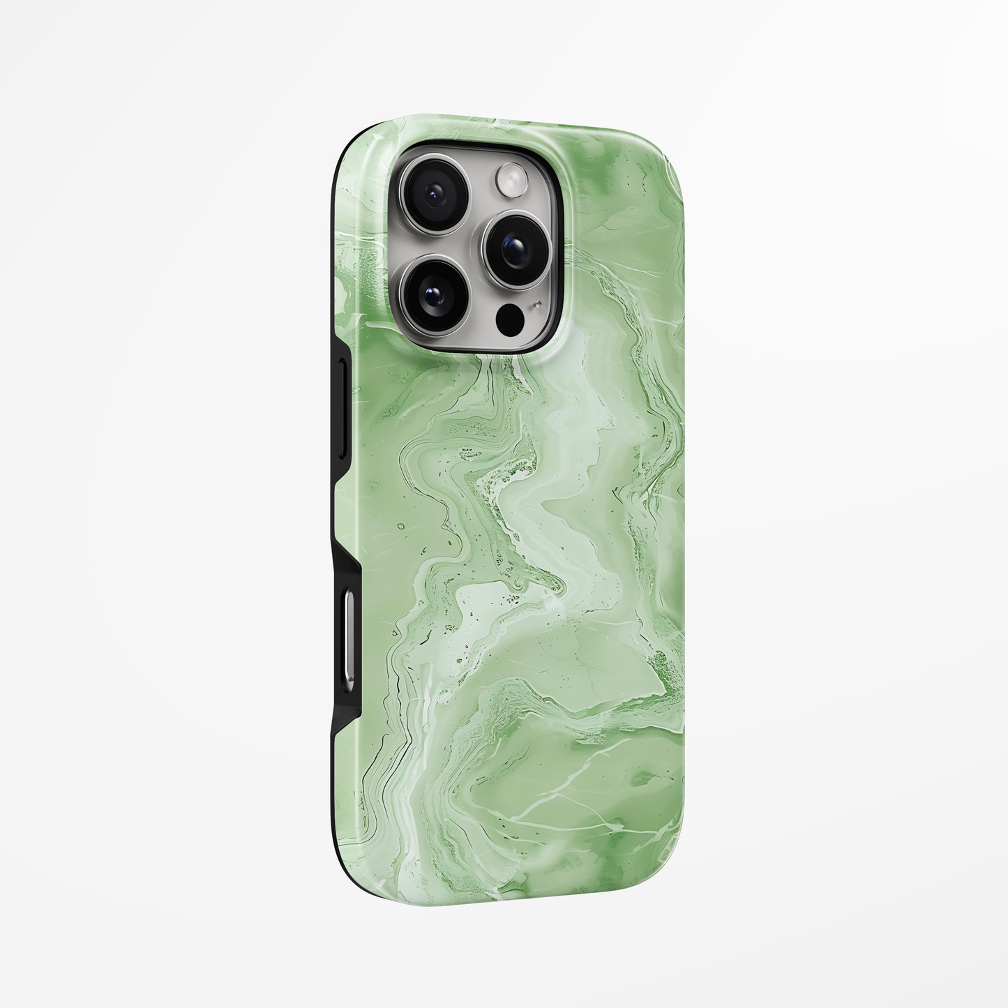 Matcha Marble MagSafe iPhone dėklas iš blabla.lt