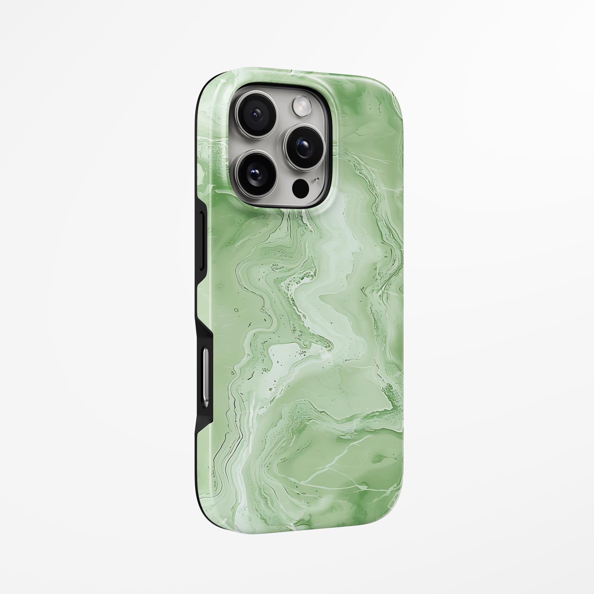 Matcha Marble MagSafe iPhone dėklas iš blabla.lt