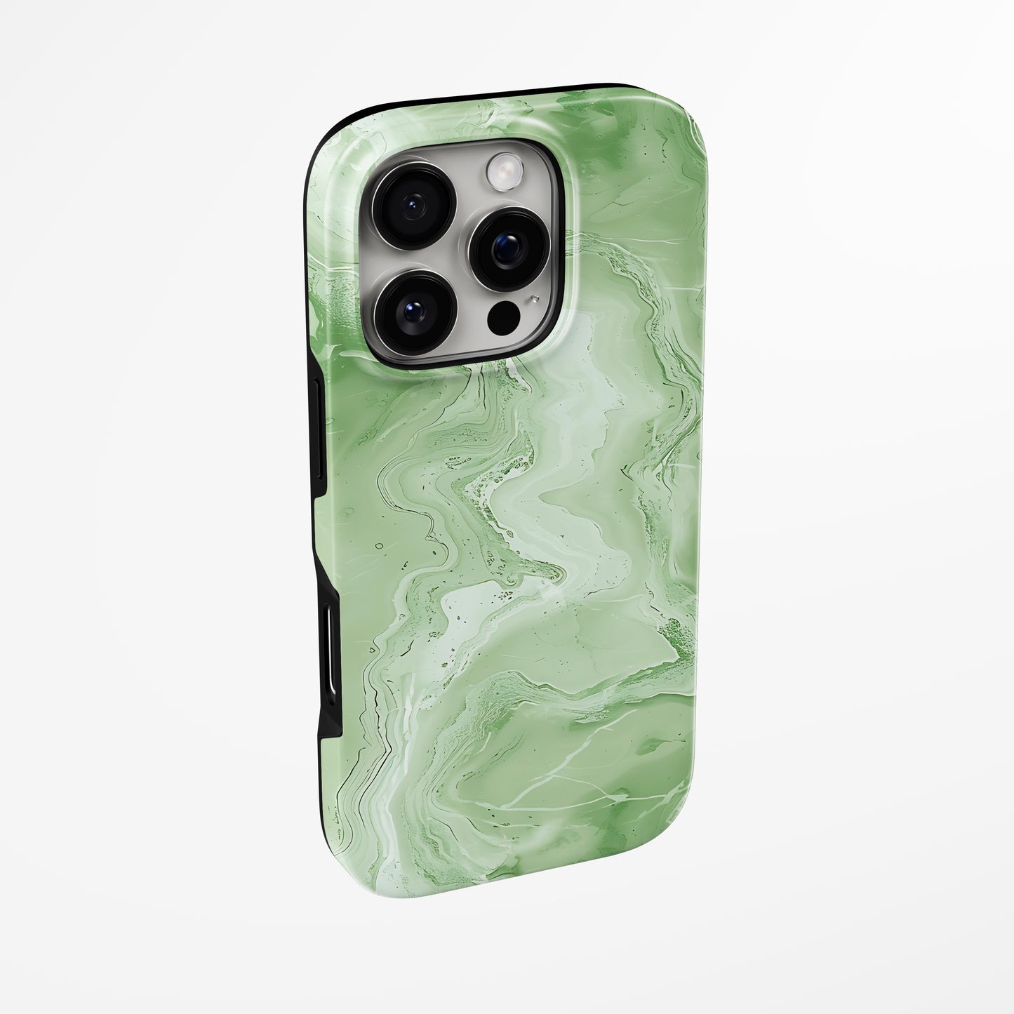 Matcha Marble MagSafe iPhone dėklas iš blabla.lt