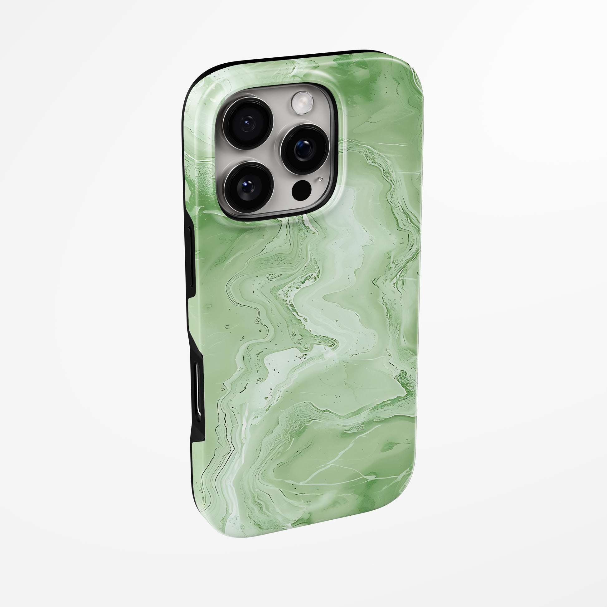 Matcha Marble MagSafe iPhone dėklas iš blabla.lt