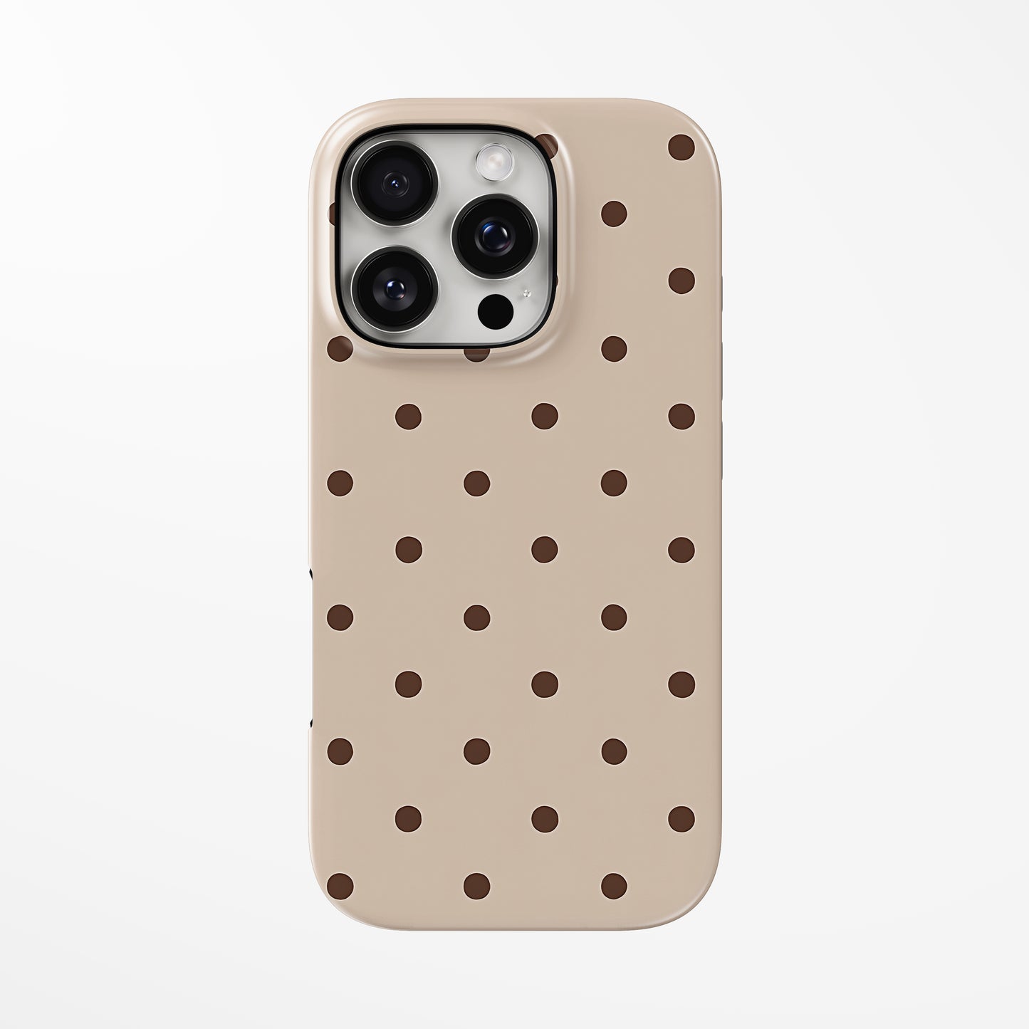 Mocha Dots MagSafe iPhone dėklas iš blabla.lt