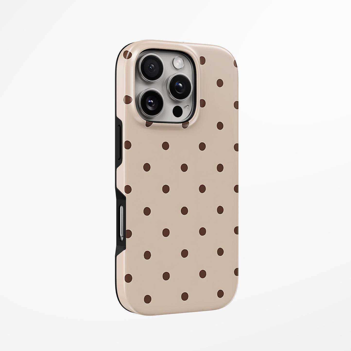 Mocha Dots MagSafe iPhone dėklas iš blabla.lt