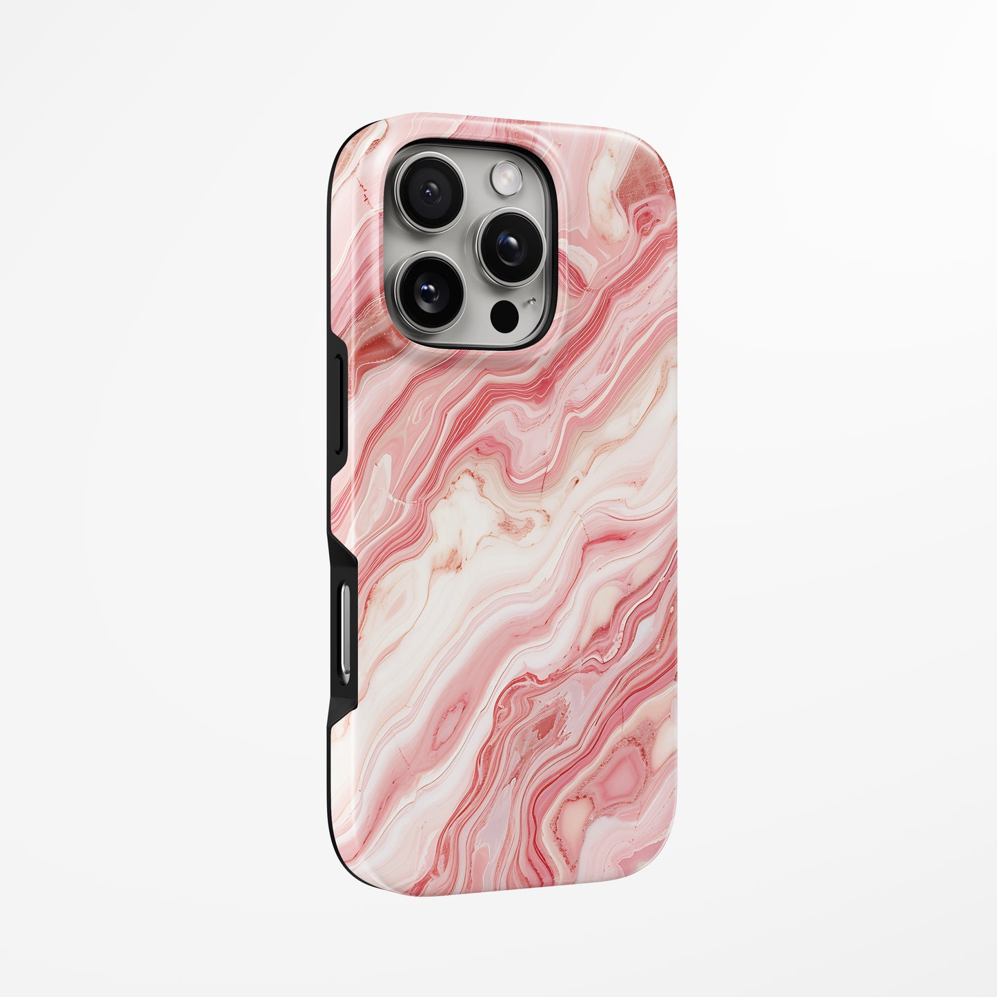 Pink Agate Swirl iPhone dėklas iš blabla.lt