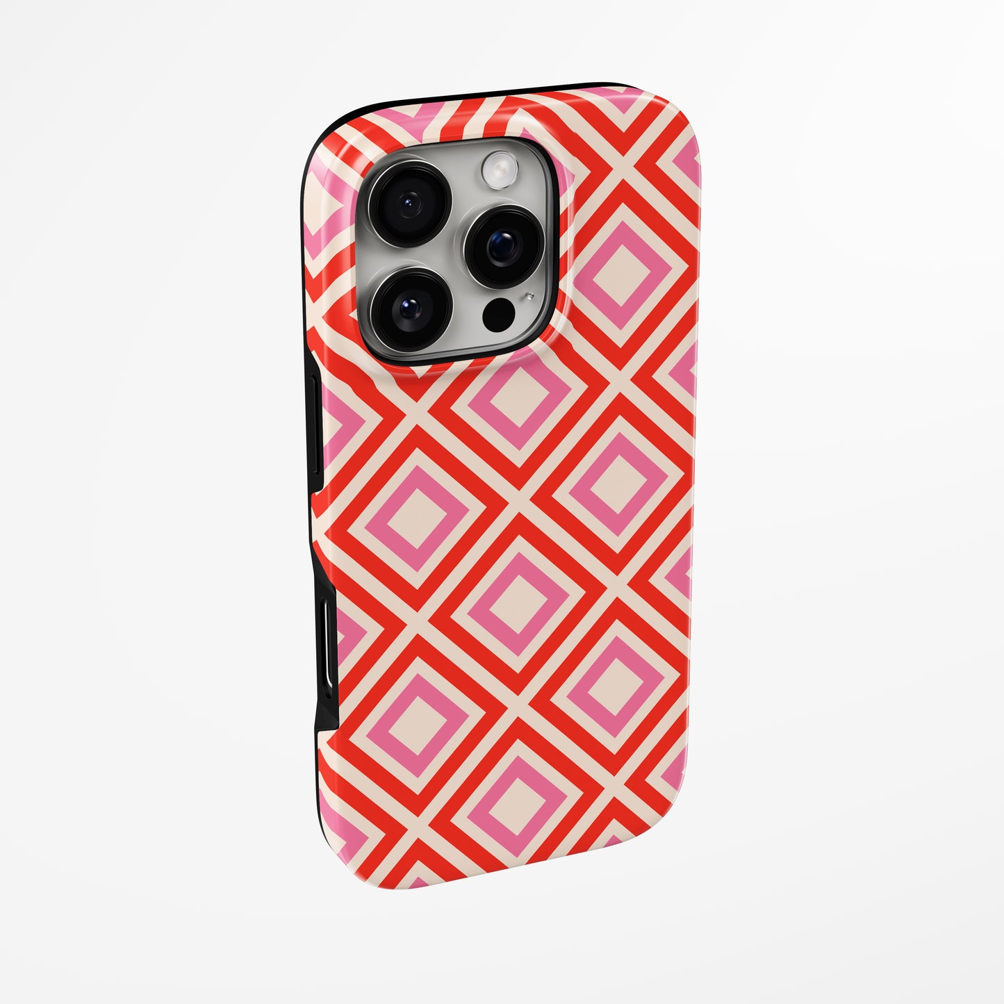 Pink Prism MagSafe iPhone dėklas iš blabla.lt