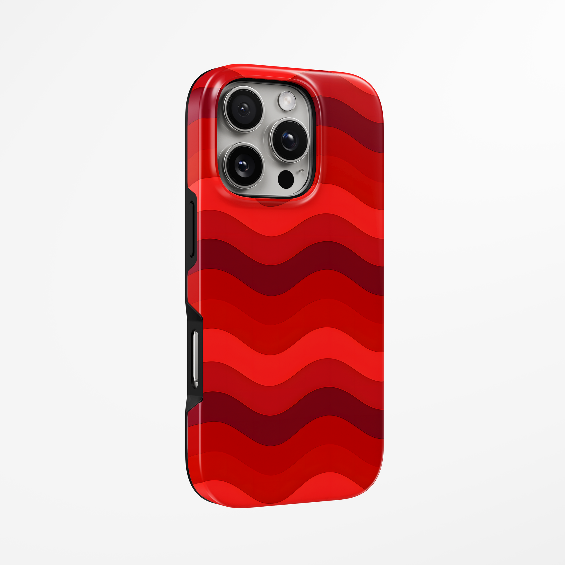 Red Waves MagSafe iPhone dėklas iš blabla.lt