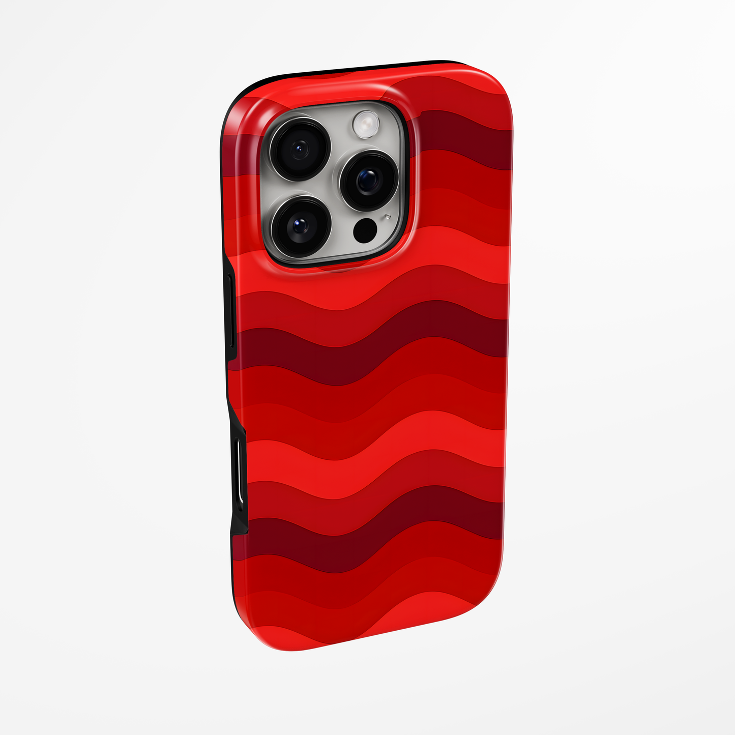 Red Waves MagSafe iPhone dėklas iš blabla.lt