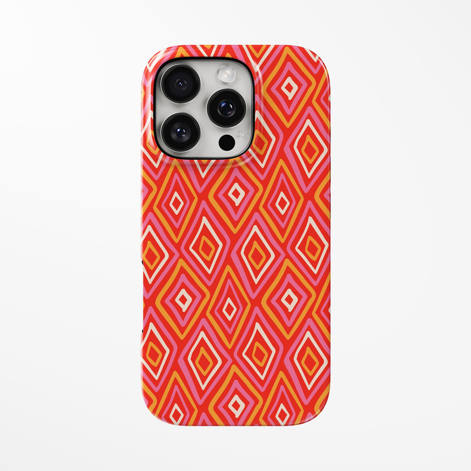 Retro Flame MagSafe iPhone dėklas iš blabla.lt