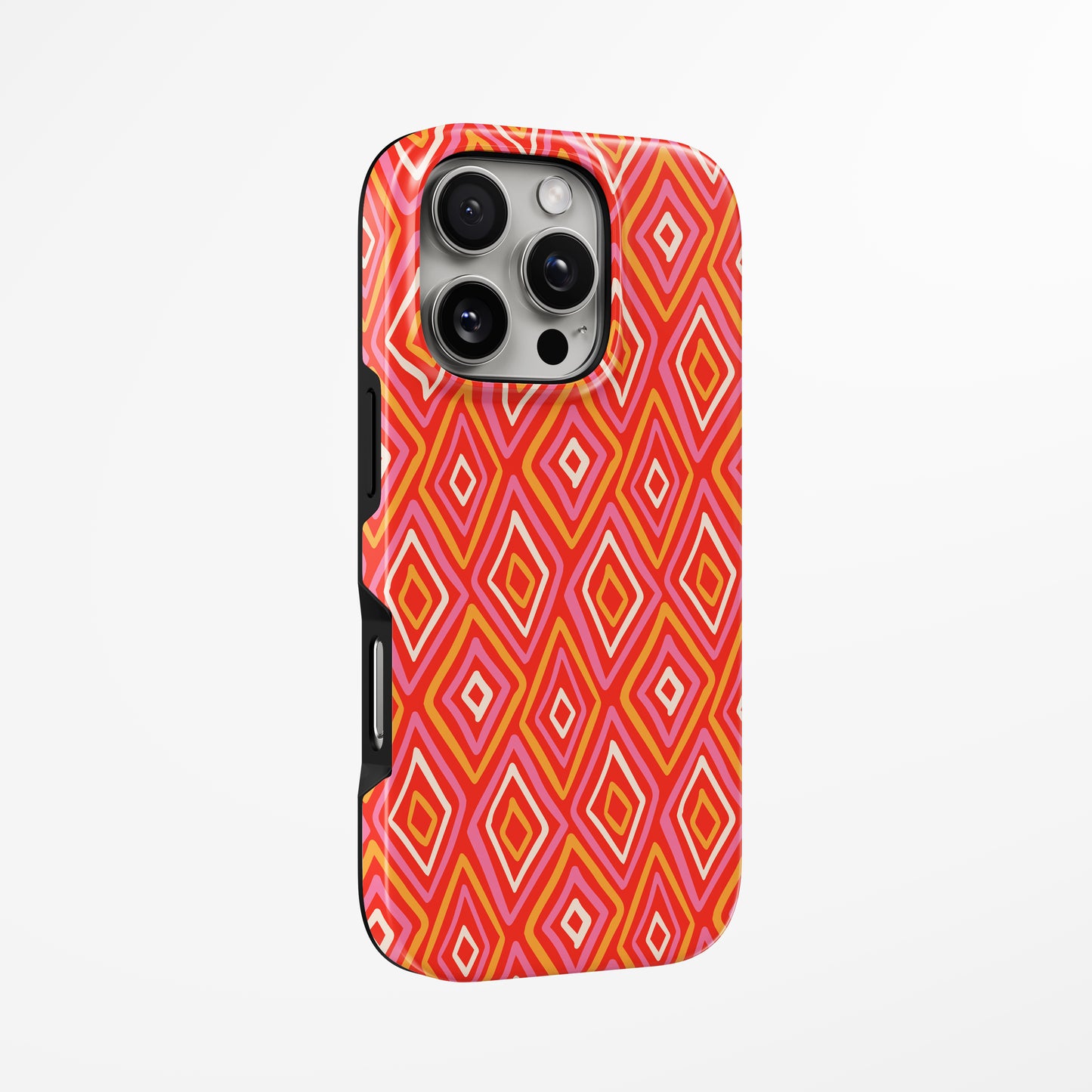 Retro Flame MagSafe iPhone dėklas iš blabla.lt