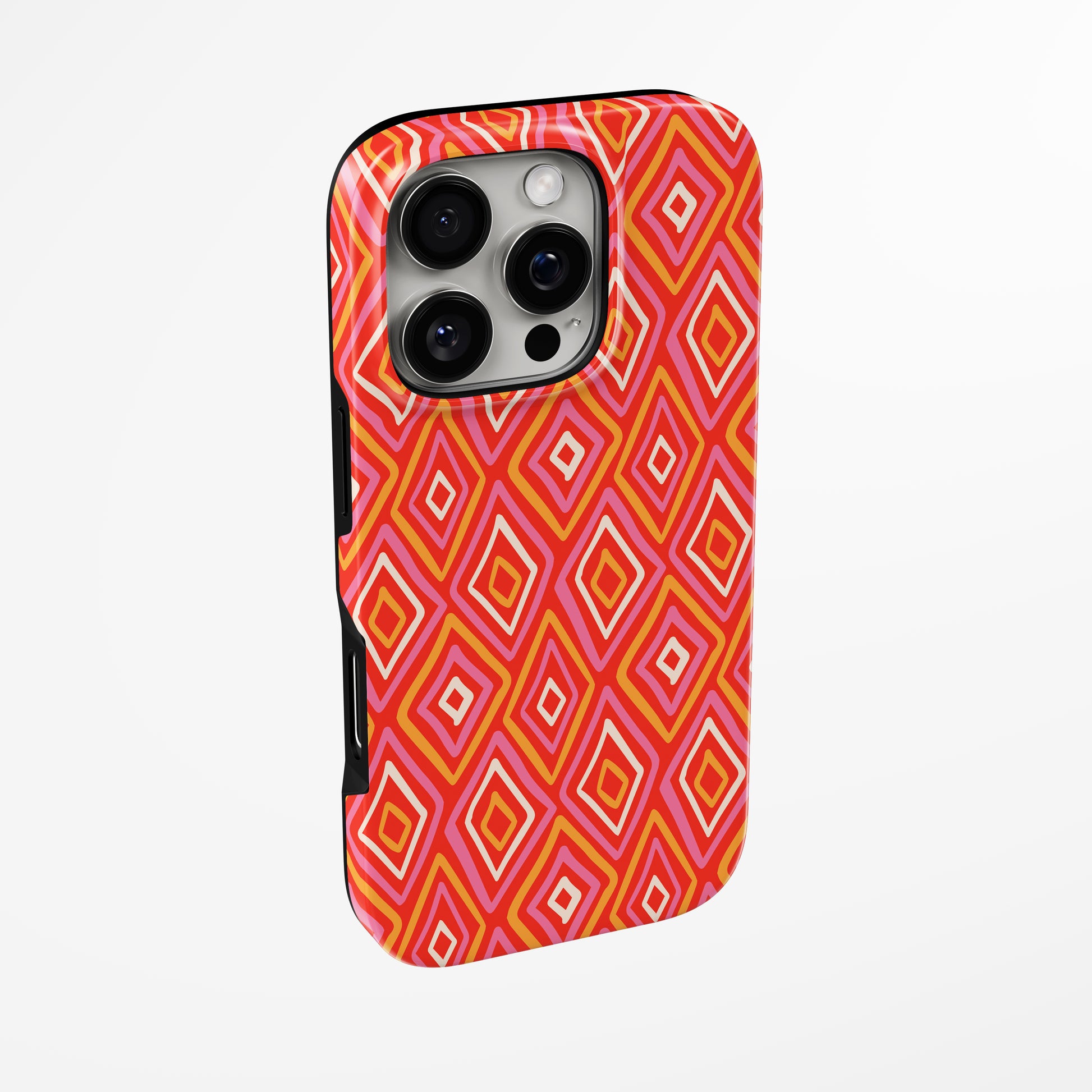 Retro Flame MagSafe iPhone dėklas iš blabla.lt