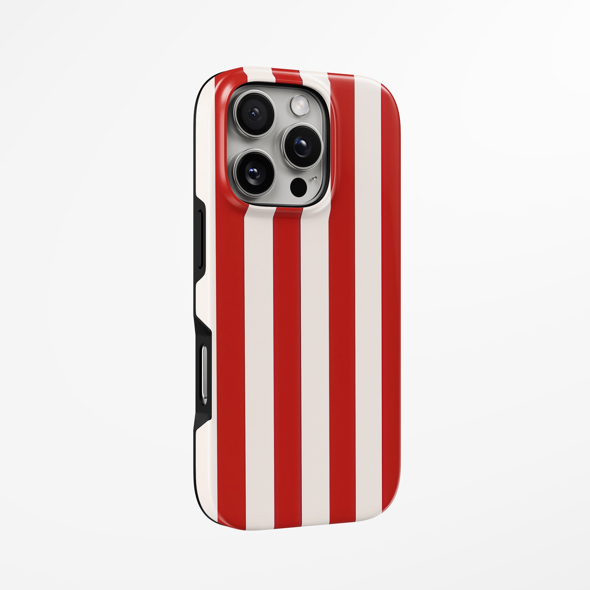 Strawberry Stripe MagSafe iPhone dėklas iš blabla.lt