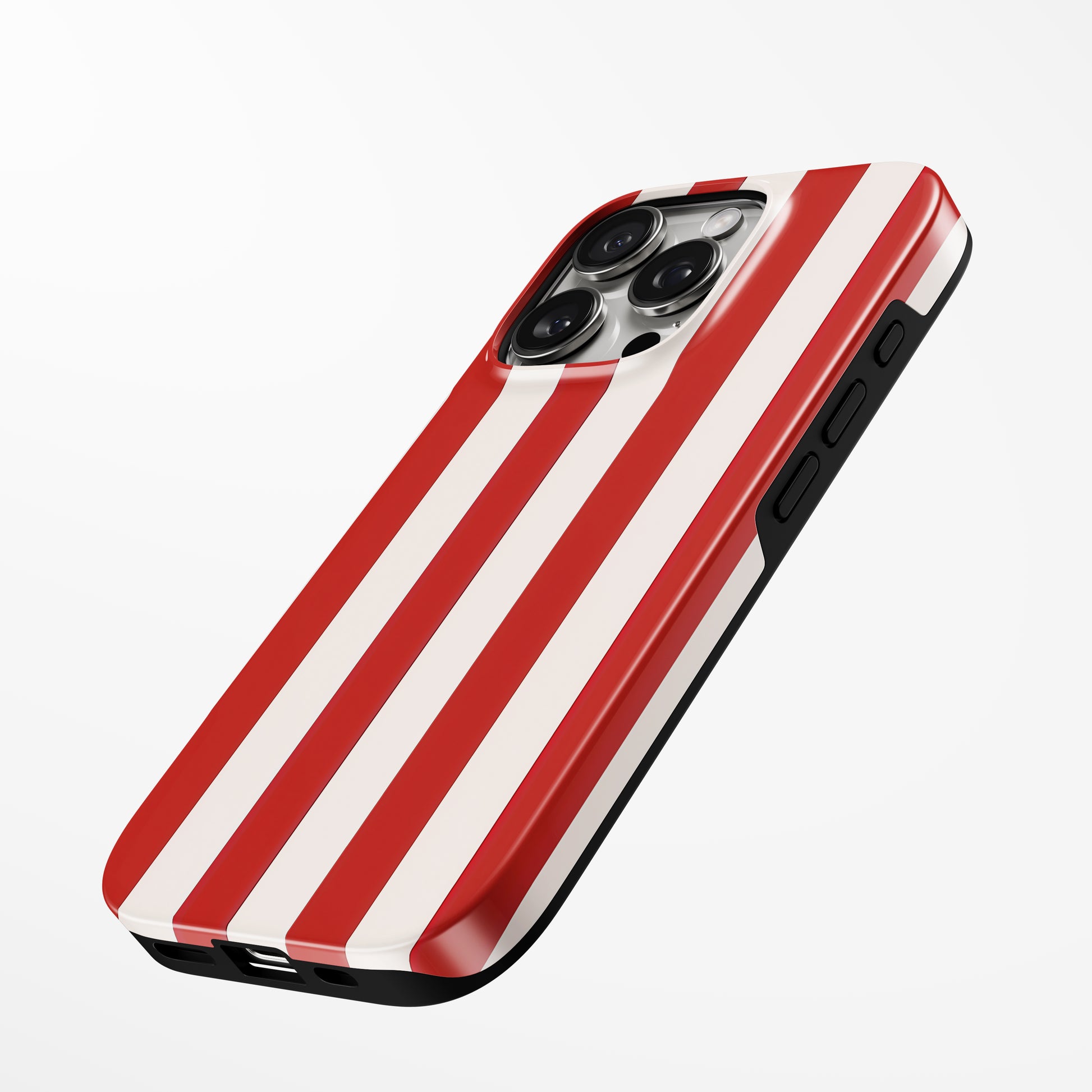 Strawberry Stripe MagSafe iPhone dėklas iš blabla.lt