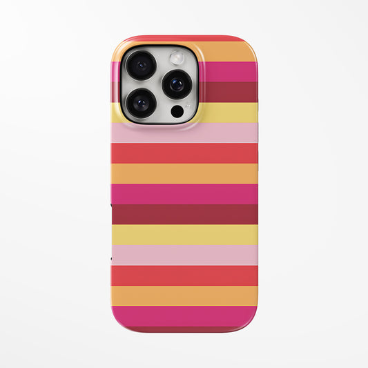Sunset Stripes MagSafe iPhone dėklas iš blabla.lt