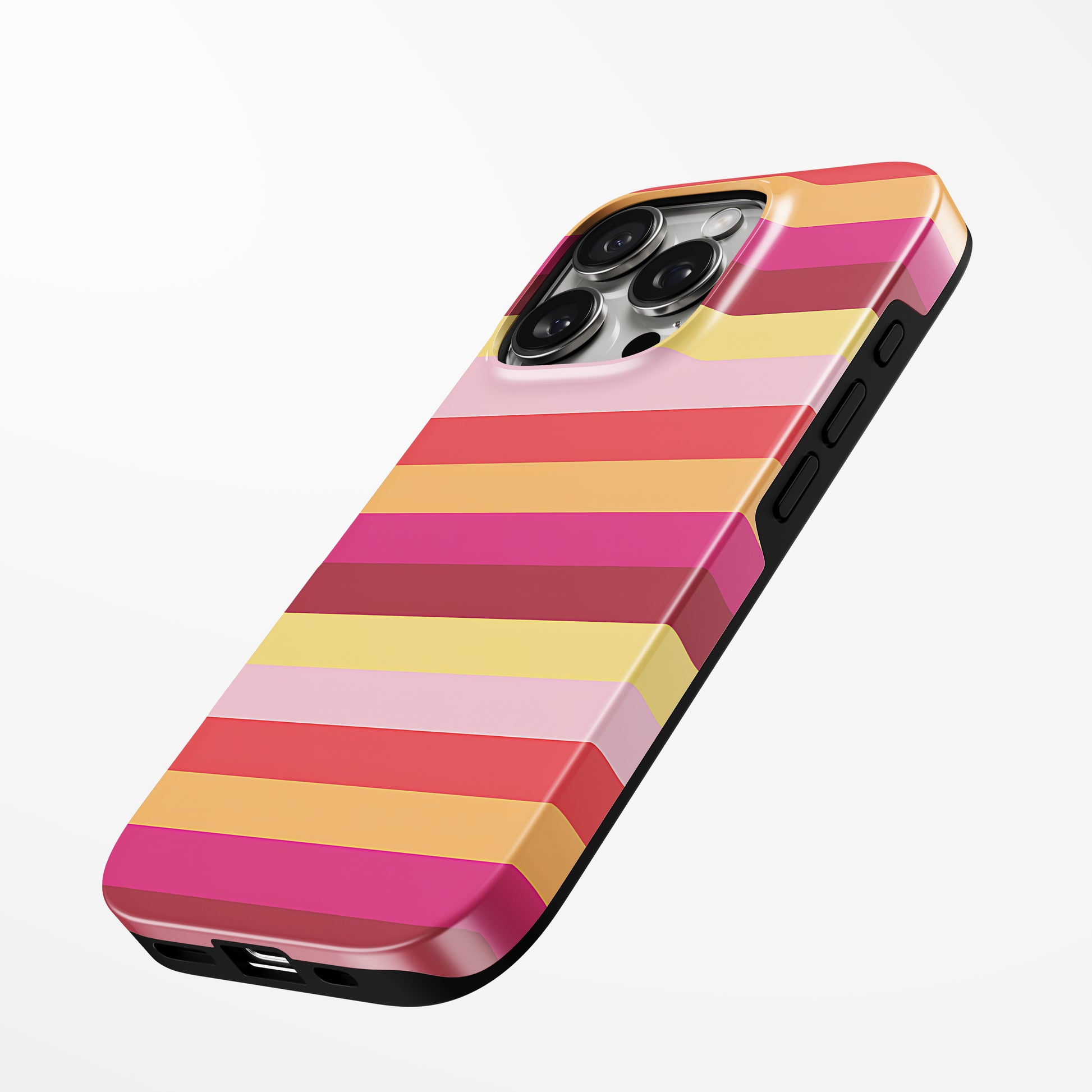 Sunset Stripes MagSafe iPhone dėklas iš blabla.lt