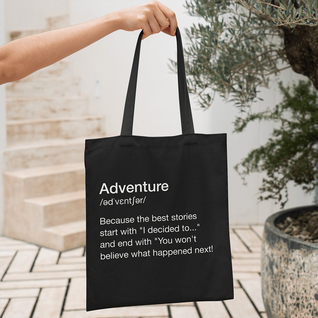 Medžiaginis maišelis - Adventure - blabla.lt